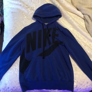 Men’s blue Nike hoodie